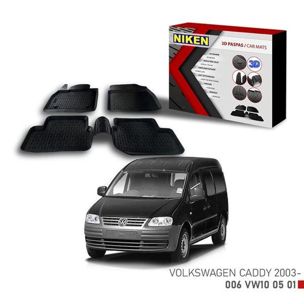 3D PASPAS VW CADDY 2003- ürün görseli 1