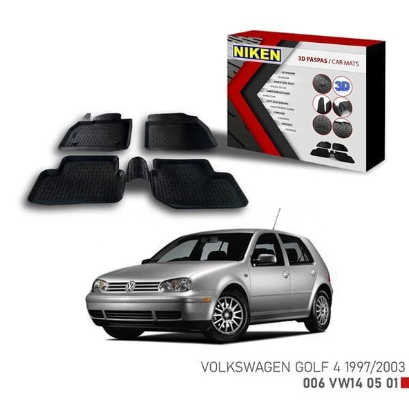 3D PASPAS VW GOLF 4 1997-2003 ürün görseli 1