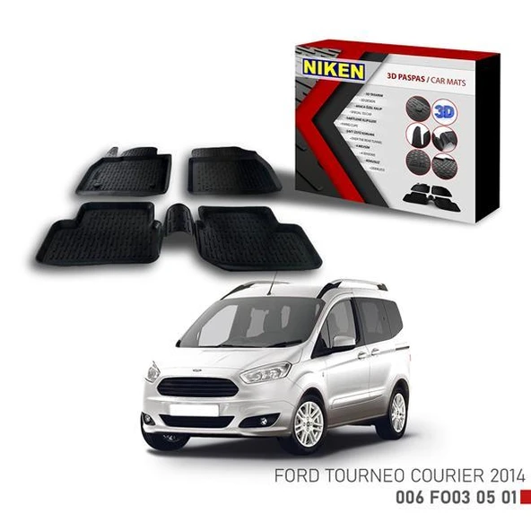 3D PASPAS FORD TOURNEO COURIER 2014 ürün görseli 1