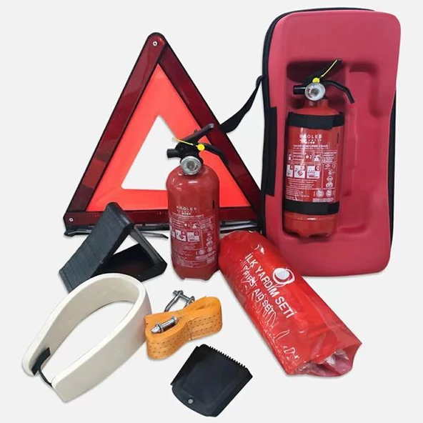 FA1005B TRAFİK SETİ FULL BEZ AMBALAJ KARE 1KG YANGIN SÖNDÜRCÜLÜ FULL HIRDAVAT