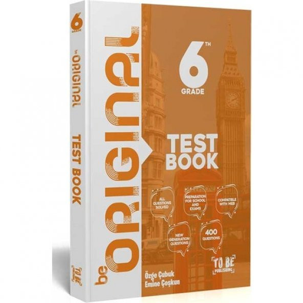 To Be Publishing 6.Sınıf Grade Be Orıgınal Test Book