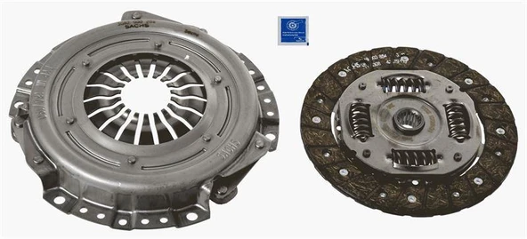 DEBRİYAJ SETİ BASKI DİSK FIESTA V-FUSION-MAZDA 2 1.25 16V-1.3-1.4 01 1.25ZETEC-S-MEK-B5/IB5