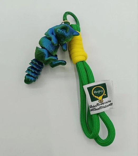 Anahtarlık Rakun Hayvan Araba Çanta Cüzdan Süsü Oyuncak En Yeni - Resim 3