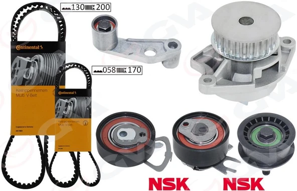 DEVİRDAİMLİ TRİGER SETİ 130x20 POLO-CORDOBA-FABIA 1.4 16V BBY-BUD-BBZ-BKY-AHW-AJV-CGGB ürün görseli 1