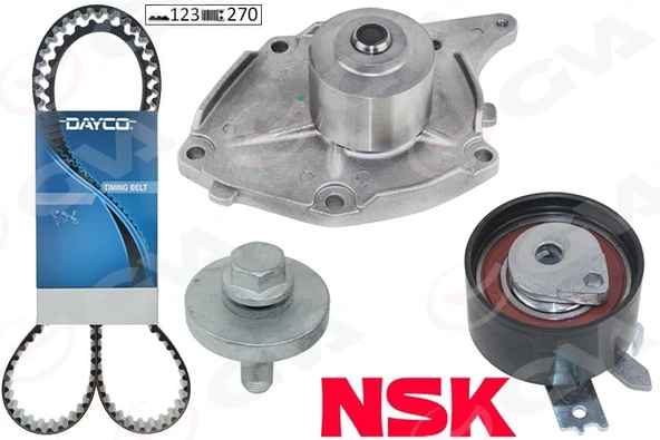 SU POMPALI TRIGER SETI 123 DIS 27MM CLIO II 01 06 MEGANE II 04 KANGO 01 MICRA III 04 DUSTER 10 1.5 DCI K9K EURO 3 EURO 4 ürün görseli 1