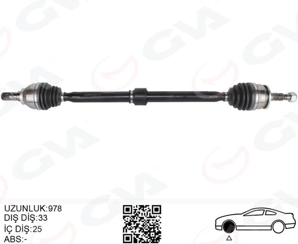 KOMPLE AKS SAĞ OPEL ASTRA K 1.4 TURBO M/T 15-