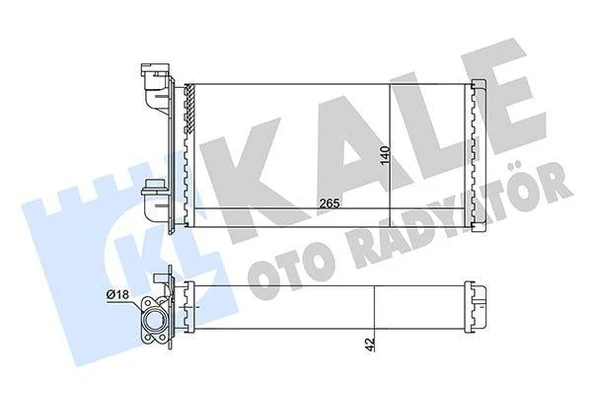 KALORIFER RADYATORU BMW E30 83 94