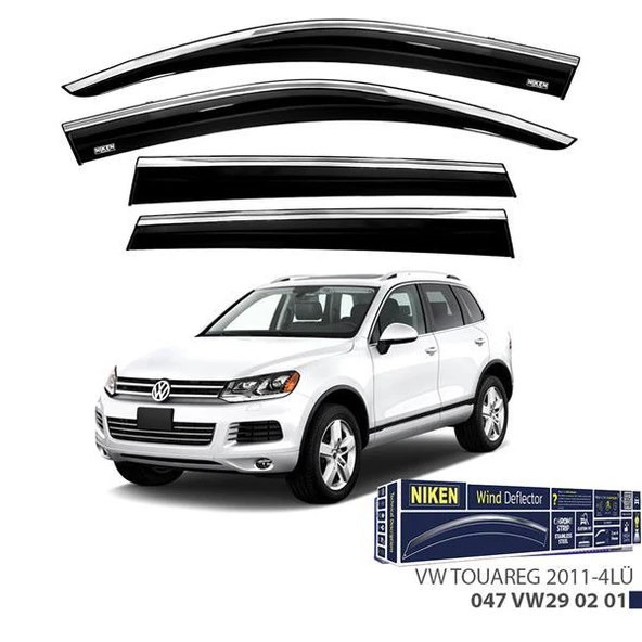 KROMLU CAM RÜZGARLIĞI VW TOUAREG 2011- 4LÜ ürün görseli