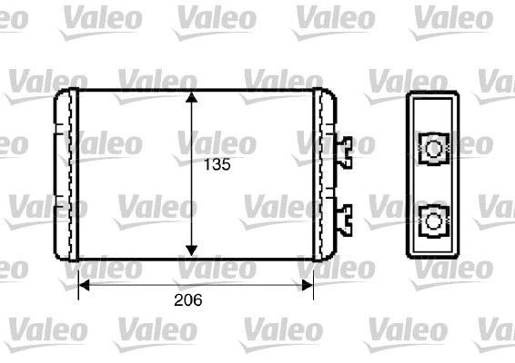 KALORIFER RADYATORU BMW E46 98 05 E83 06 11 ürün görseli 1
