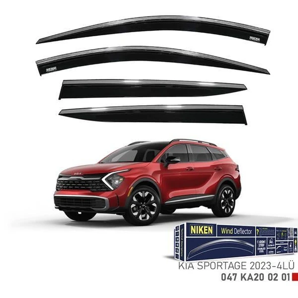 KROMLU CAM RÜZGARLIĞI KIA SPORTAGE 2023- 4LÜ ürün görseli 1