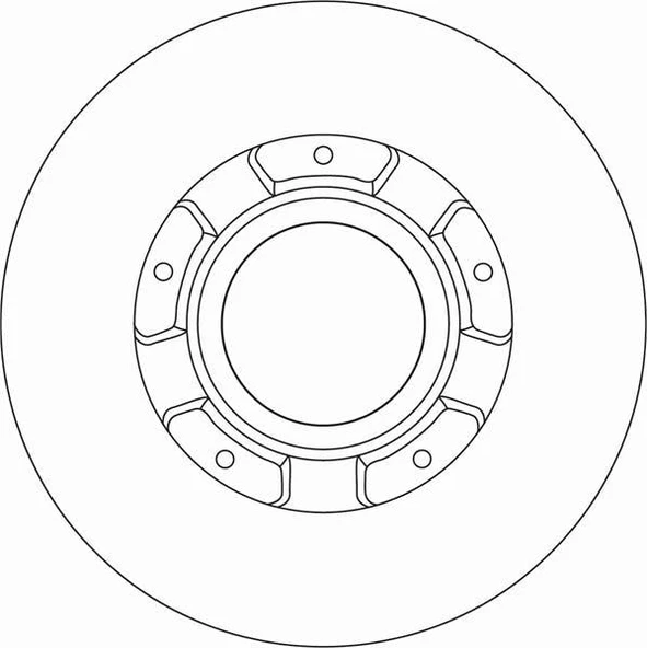 ARKA FREN DISK AYNASI TRANSIT CUSTOM V362 12 ABS LI O.CEKER CAP 308 16 ürün görseli 1