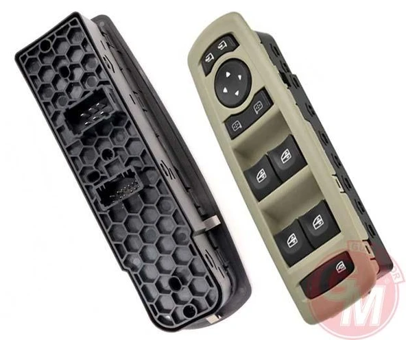 CAM AÇMA ANAHTARI KUMANDA GRUBU BEJ RENAULT FLUENCE DÖRTLÜ MERKEZİ KİLİT DÜĞMELİ AYNA AYARLI C İFT SOKET ürün görseli 1