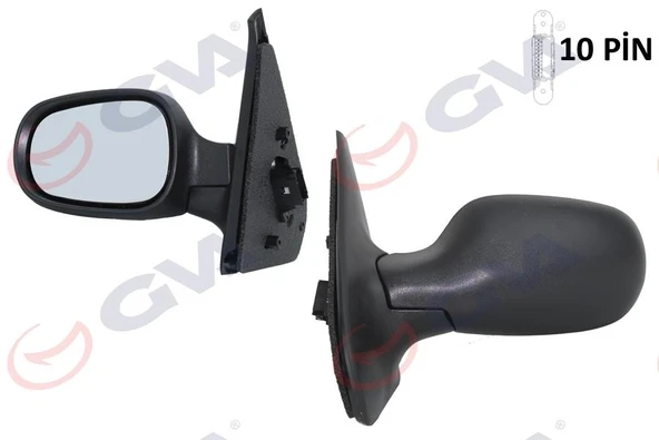 DIŞ DİKİZ AYNASI SOL SYMBOL 00 ELEKTRİKLİ ASFERİK 3 FİŞ VM-136EHAL ürün görseli 1