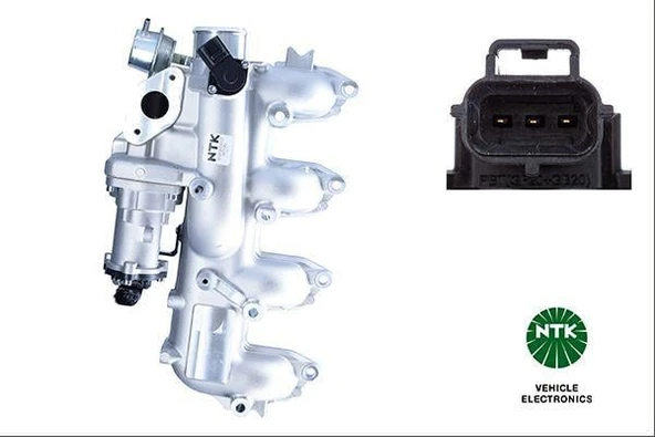 EGR VALFI MANIFOLDLU KOMPLE CONNECT 1.8TDCI 02 13 S MAX GALAXY 1.8TDCI 06 90 75PS