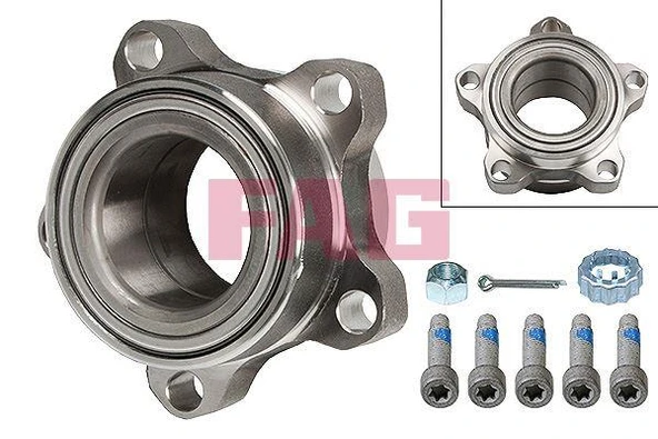 ÖN TEKER BİLYASI PORYALI TRANSIT V184 00 06 ABS LI 45x115x53 BTF1125B KIT CIVATALI