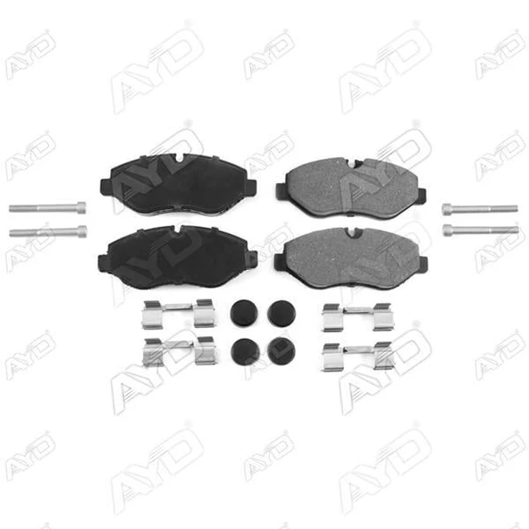 IVECO DAILY IV MİNİBÜS/DAILY ÖN BALATA CİVATA TAKIMLI ürün görseli 1