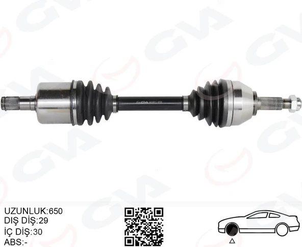 ÖN AKS SOL RENAULT KOLEOS HY 2.0 DCI A-T 08-14 ürün görseli 1