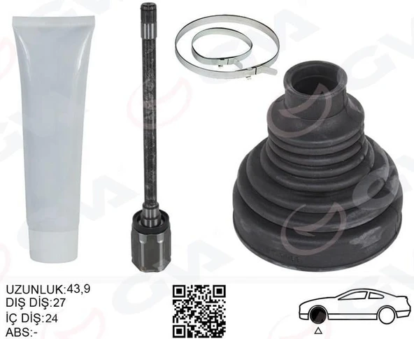 AKS MILI ÖN SAĞ BMW X5 E70 X6 E71 E72 SANZIMAN TARAFI UZUNLUK- 567.5MM