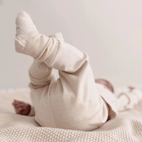 Naturaborn GOTS Organik Sertifikalı Bebek Çorabı (4 Çift) - 5