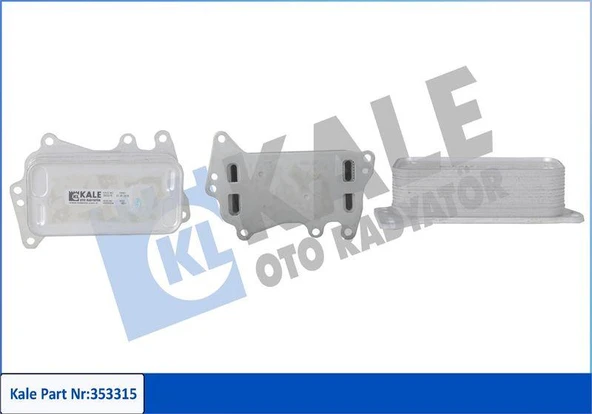 SANZIMAN YAG SOGUTUCU BMW N47N N47NS F10 F20 F30 E90 E92 F32 F33 F34 F36 E84 F25 F15 ürün görseli 1