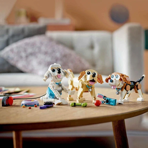 31137 Lego Creator 3in1 - Sevimli Köpekler 475 Parça +7 Yaş - 8