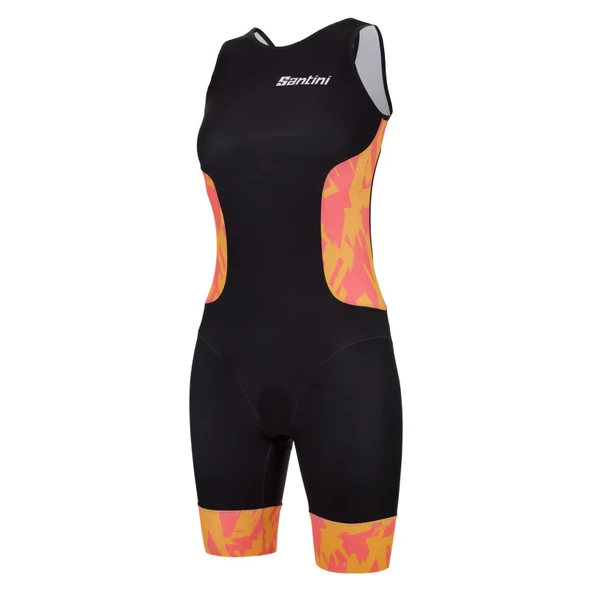 Santini FLOW Kadın Kolsuz Trisuit 9C775LGTRFLOW - 3