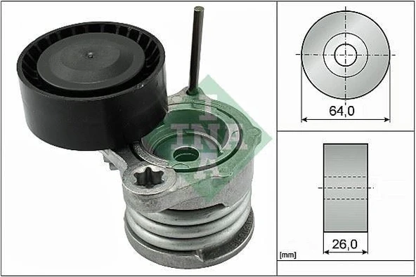 V KAYIS GERGI KUTUGU BMW N47 M47 M57 E87 E90 E91 E92 E93 ürün görseli