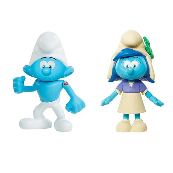 Şirinler Kayıp Köy Güçlü Şirin & Smurfstorm Figür Set ürün görseli