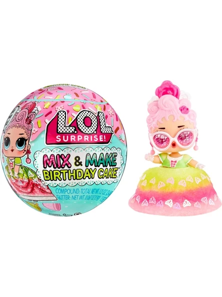LOL Tots Doğum Günü Pastası Bebeği - Resim 5