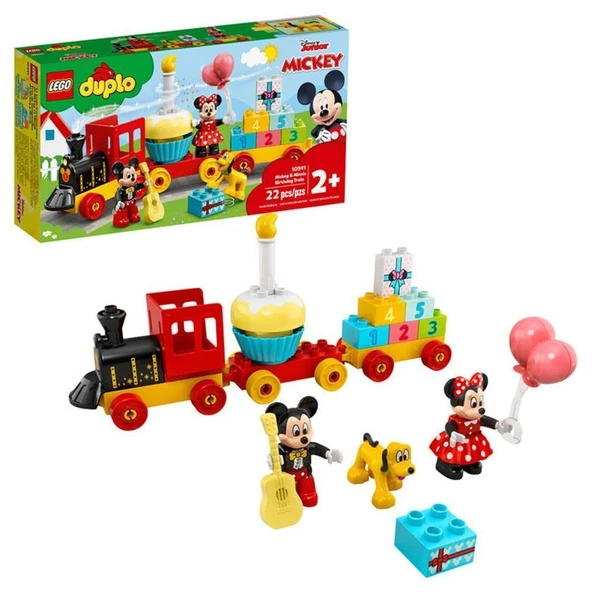 Lego Duplo Mickey ve Minnie Doğum Günü Treni - 2
