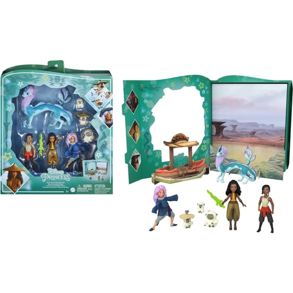 Disney Princess Disney Prenses Raya ve Arkadaşları Hikaye Anlatımı Seti-HLX24