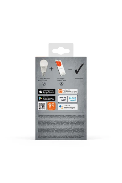 Ledvace Smart Led 9W RGBW 806lm E27 Duy WIFI Kontrollü Led Ampul - 3