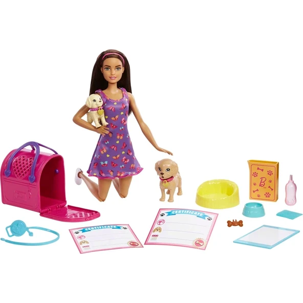 Barbie ve Köpekçikleri Oyun Seti