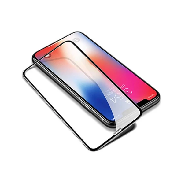 Joyroom JM215 İphone 11 Pro Tam Kaplayan Temperli Erkan Koruyucu Siyah - 2