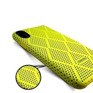 iPhone X/XS Joyroom Huki Series Sarı Delikli Silikon Kılıf ürün görseli