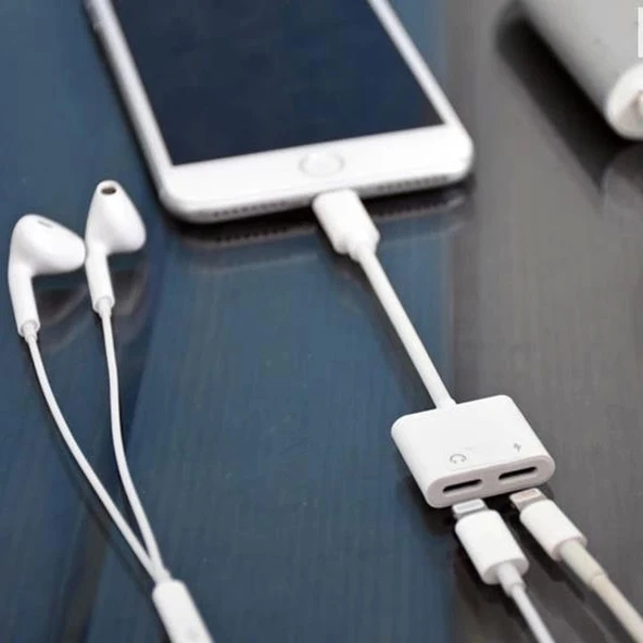 Joyroom S-M403  Iphone Lightning To Ligtning Ses Şarj Çoğaltıcı - 5