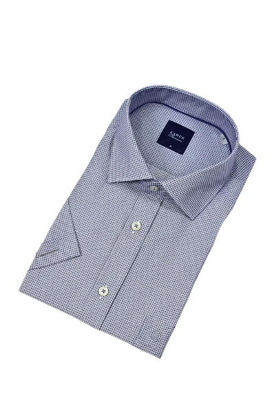 Erkek Klasik Piti Kare Kısa Kol Gömlek 9399 BGL-ST04577 - Resim 20