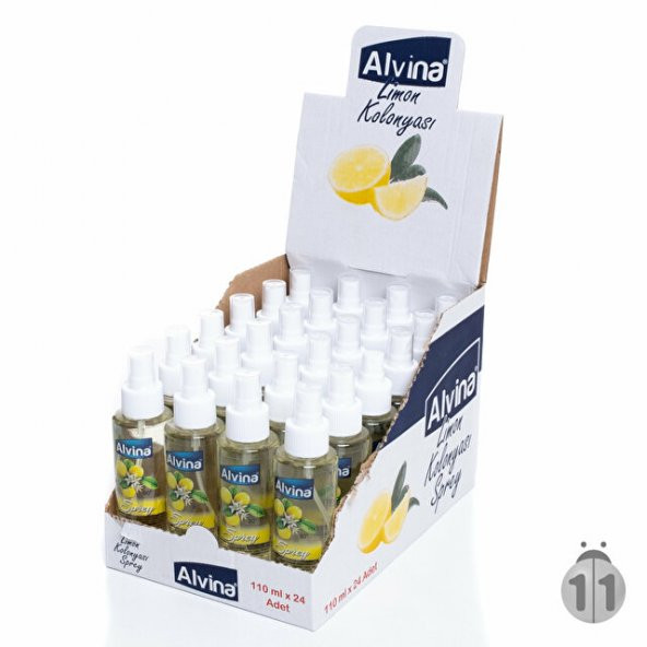 Alvina Kolonya Sprey 100ML x 24 Adet - 1