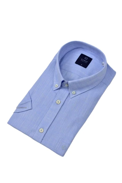 Erkek Klasik Kısa Kol Gömlek Pamuklu 9415 BGL-ST04581 ürün görseli