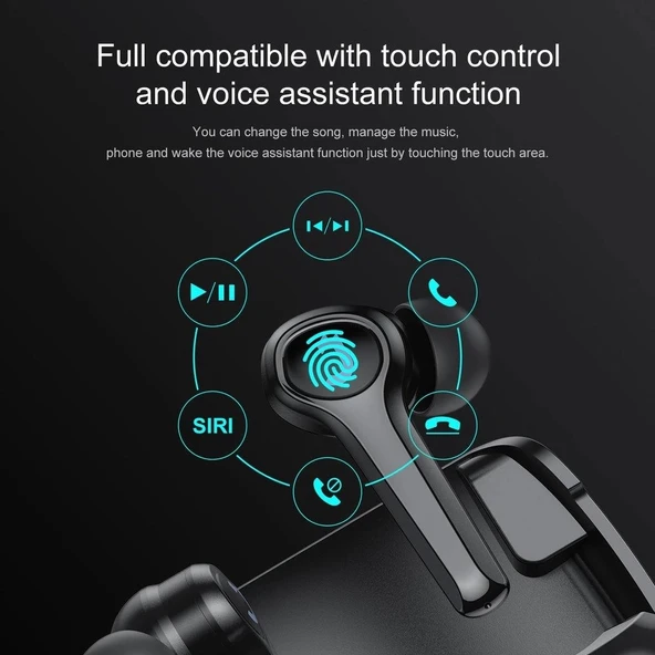 Joyroom Gaming Kulak İçi Kablosuz Kulaklık 5.0 BT TWS - 3
