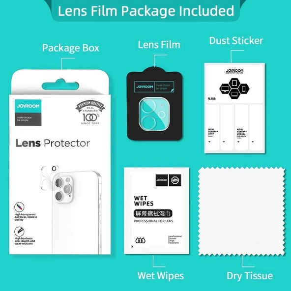 Joyroom PF728 İphone 12 Mini Kamera Lens Koruyucu - 2