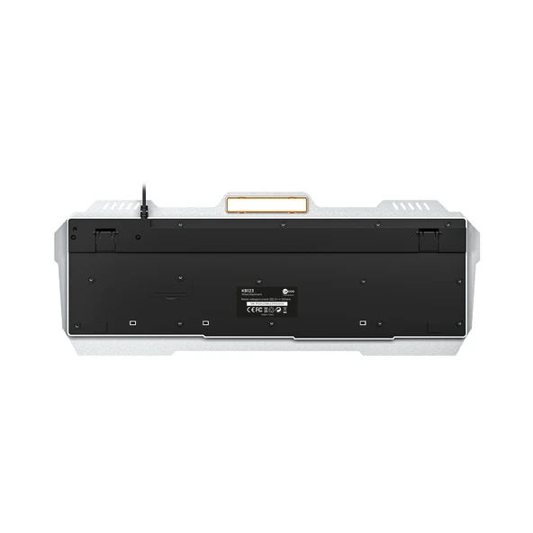 Lenovo Lecoo KB123 Membrane Switch Kablolu Oyuncu Klavyesi - Rainbow Efektli - Siyah - 5
