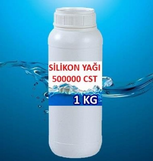 SİLİKON YAĞI 500000 CST - 1 KG (Polydimethylsiloxane Fluid / PDMS)