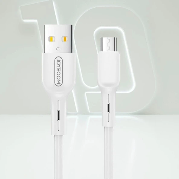 Joyroom S-M357S Mikro Şarj ve Data Kablosu 2A 1m Beyaz - 5