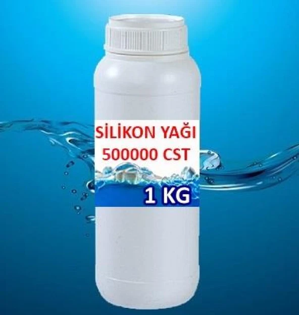 SİLİKON YAĞI 500000 CST - 1 KG (Polydimethylsiloxane Fluid / PDMS)