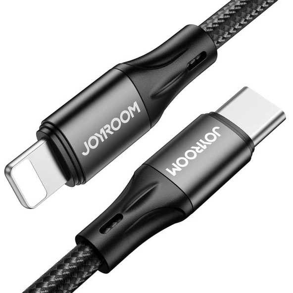 Joyroom S-1024N1 PD Hızlı Şarj ve Data Kablosu Type-C to Lightning 20W 1M - 2