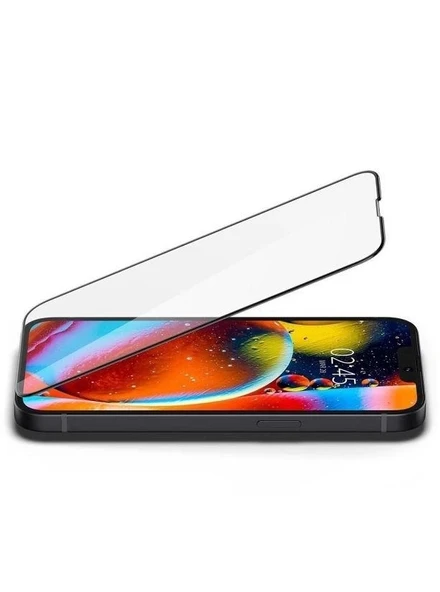 İphone 12 Pro Max 9D Full Cam Kavisli Ekran Koruyucu - Resim 2