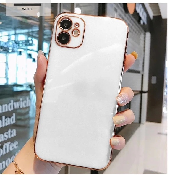 İphone 11 Pro Max TPU Glossy Yumuşak Kamera Korumalı Cep Telefonu Kılıfı - 4