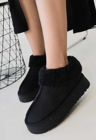 Edali Siyah Süet Bot - 2