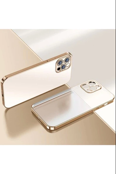 İphone 14 Plus Lazer Kamera Lens Korumalı Plating Telefon Kılıf&Kapak